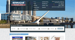 Desktop Screenshot of bennazar.com.ar